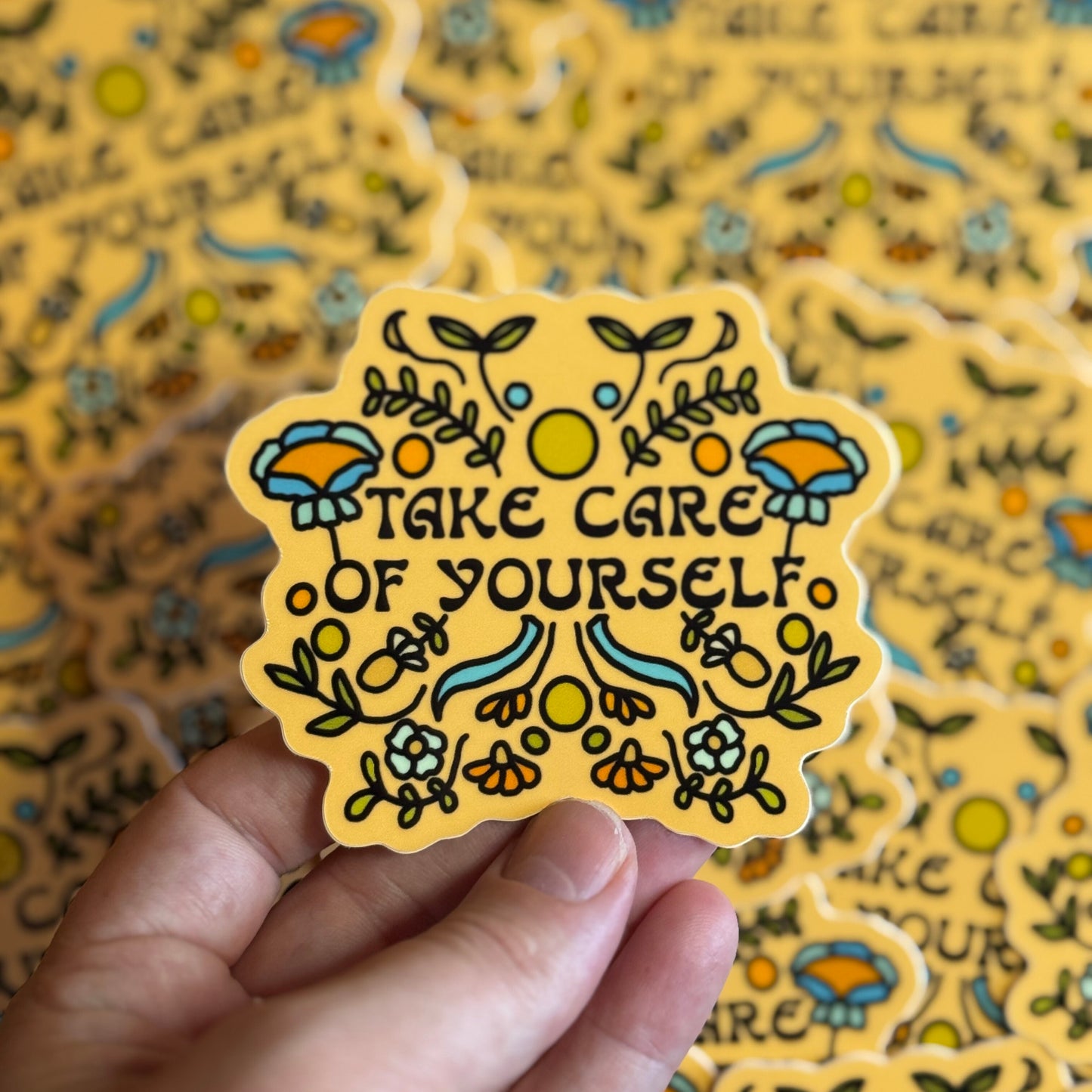 Take Care of Yourself Sticker