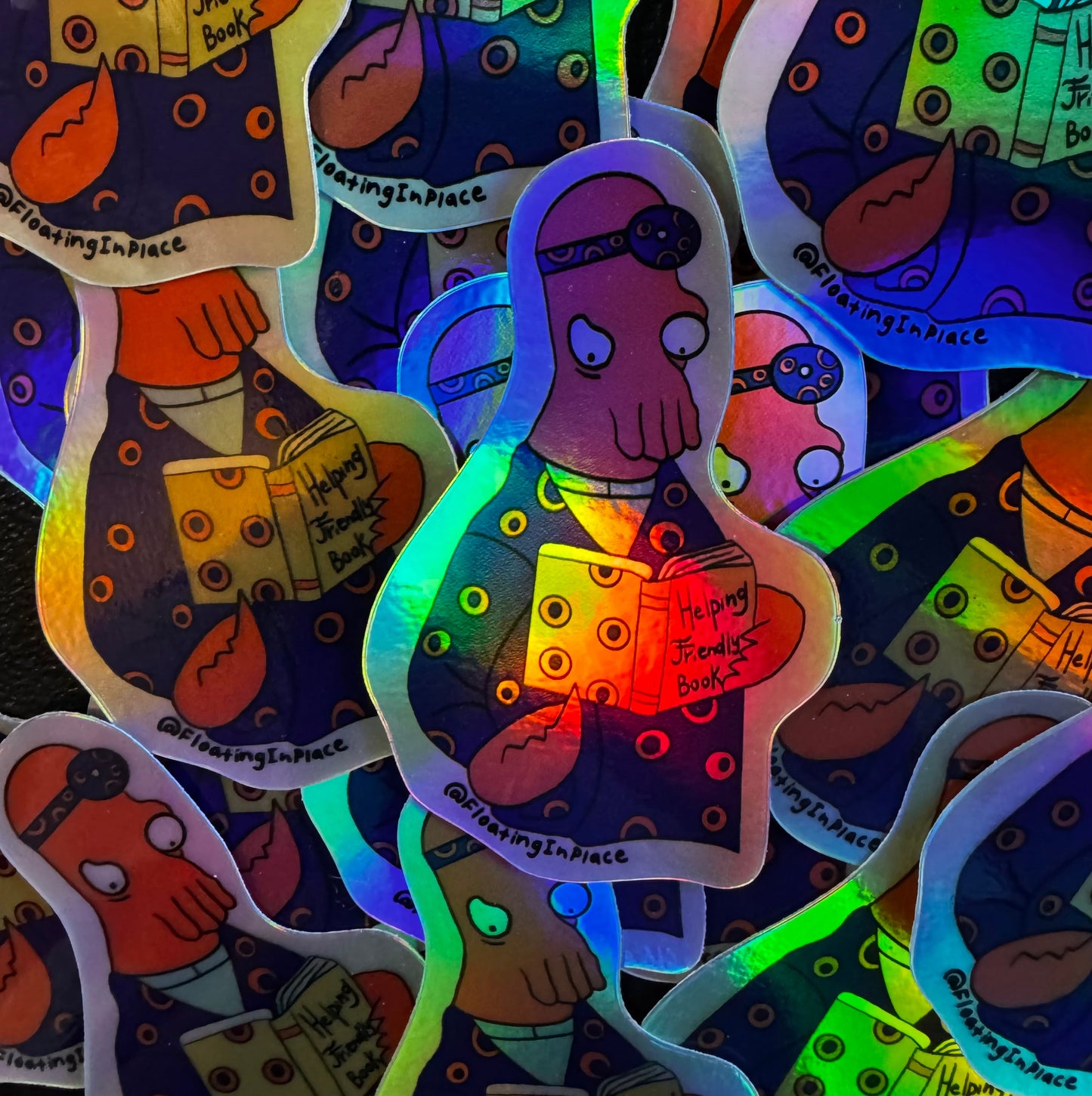 Zoidberg Phish Sticker