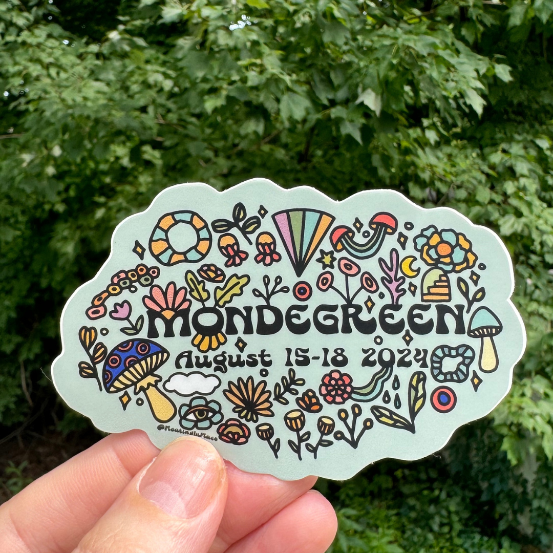 Mondegreen Festival Phish Sticker
