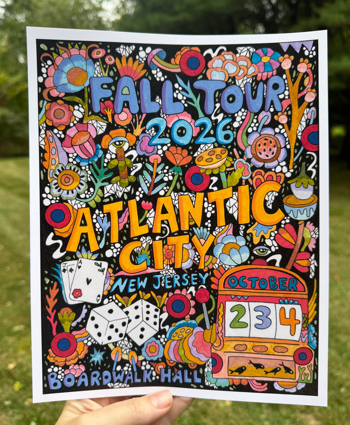 Phish Atlantic City Poster