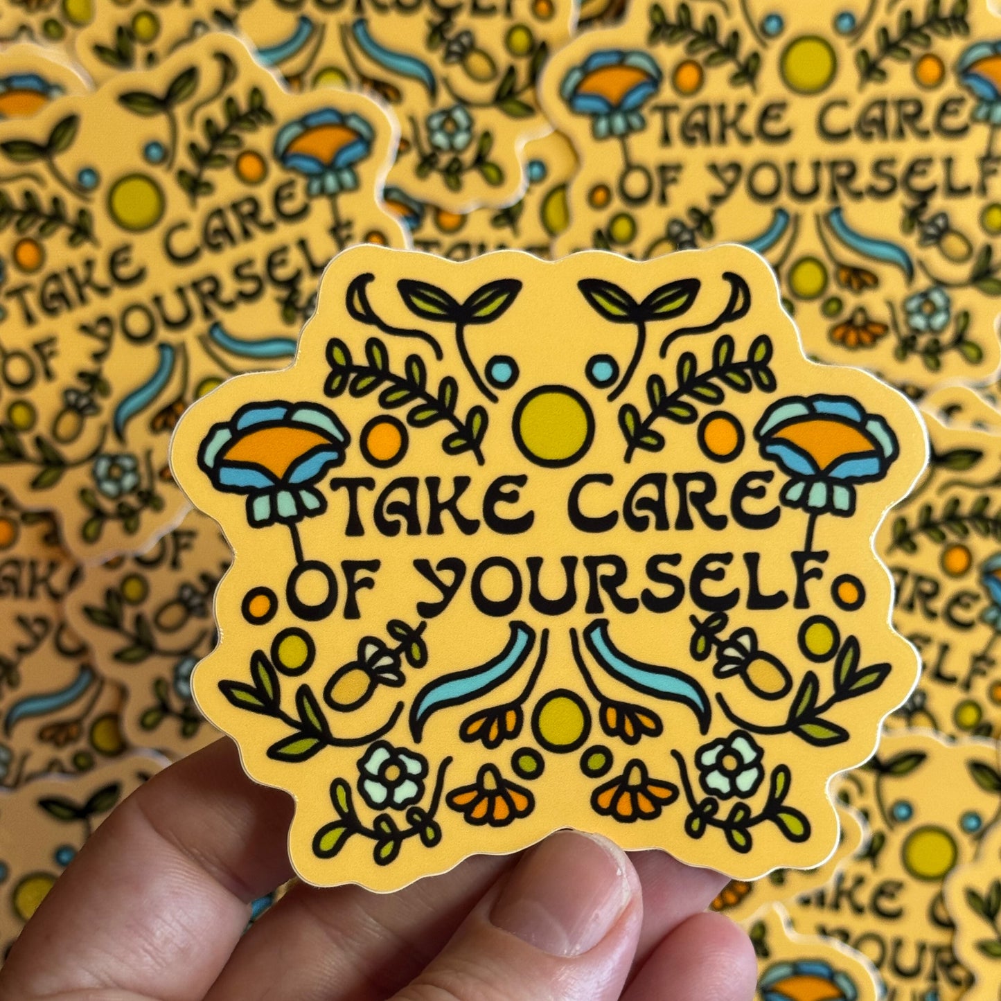 Take Care of Yourself Sticker