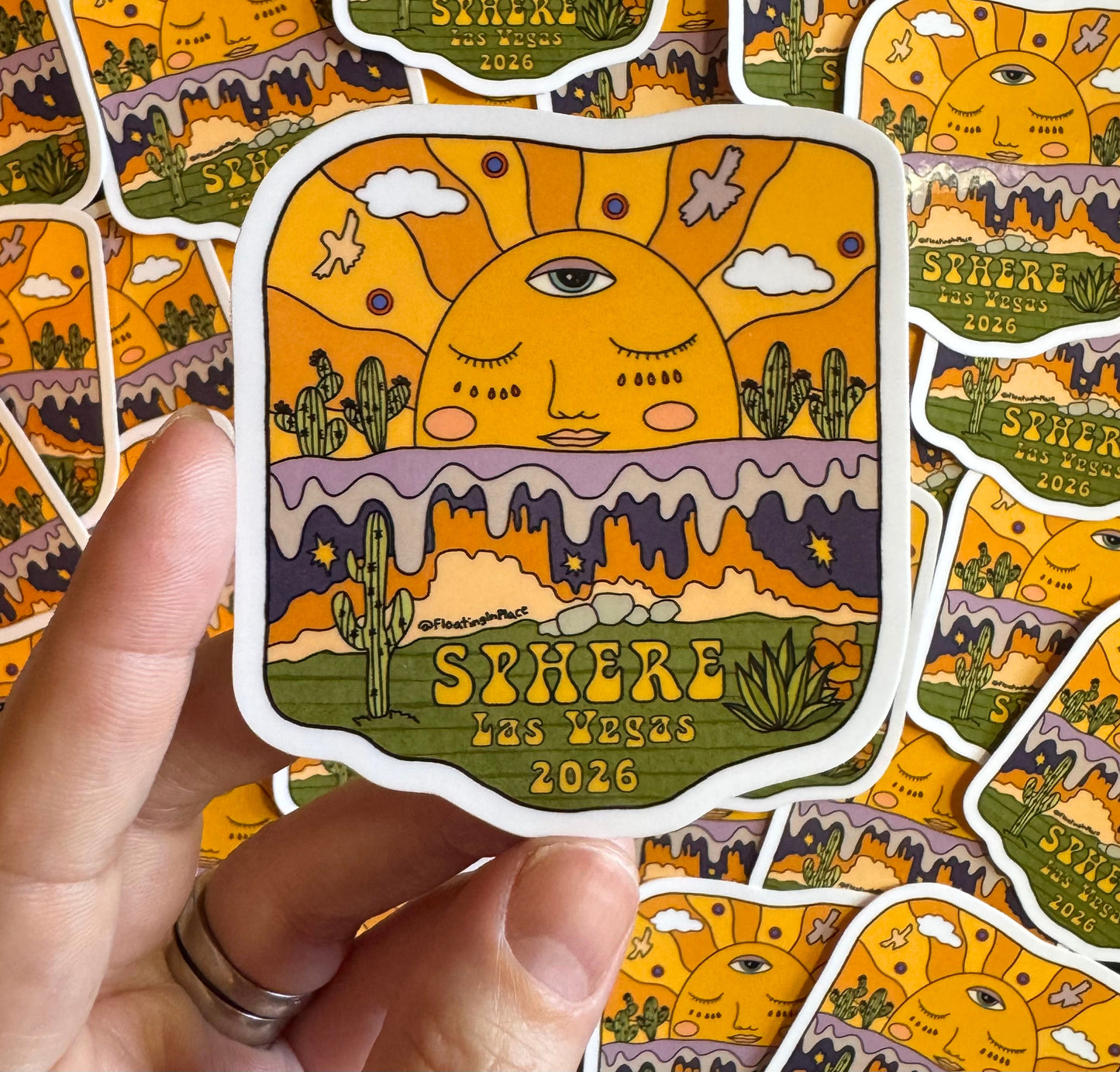 Phish Sphere Sticker