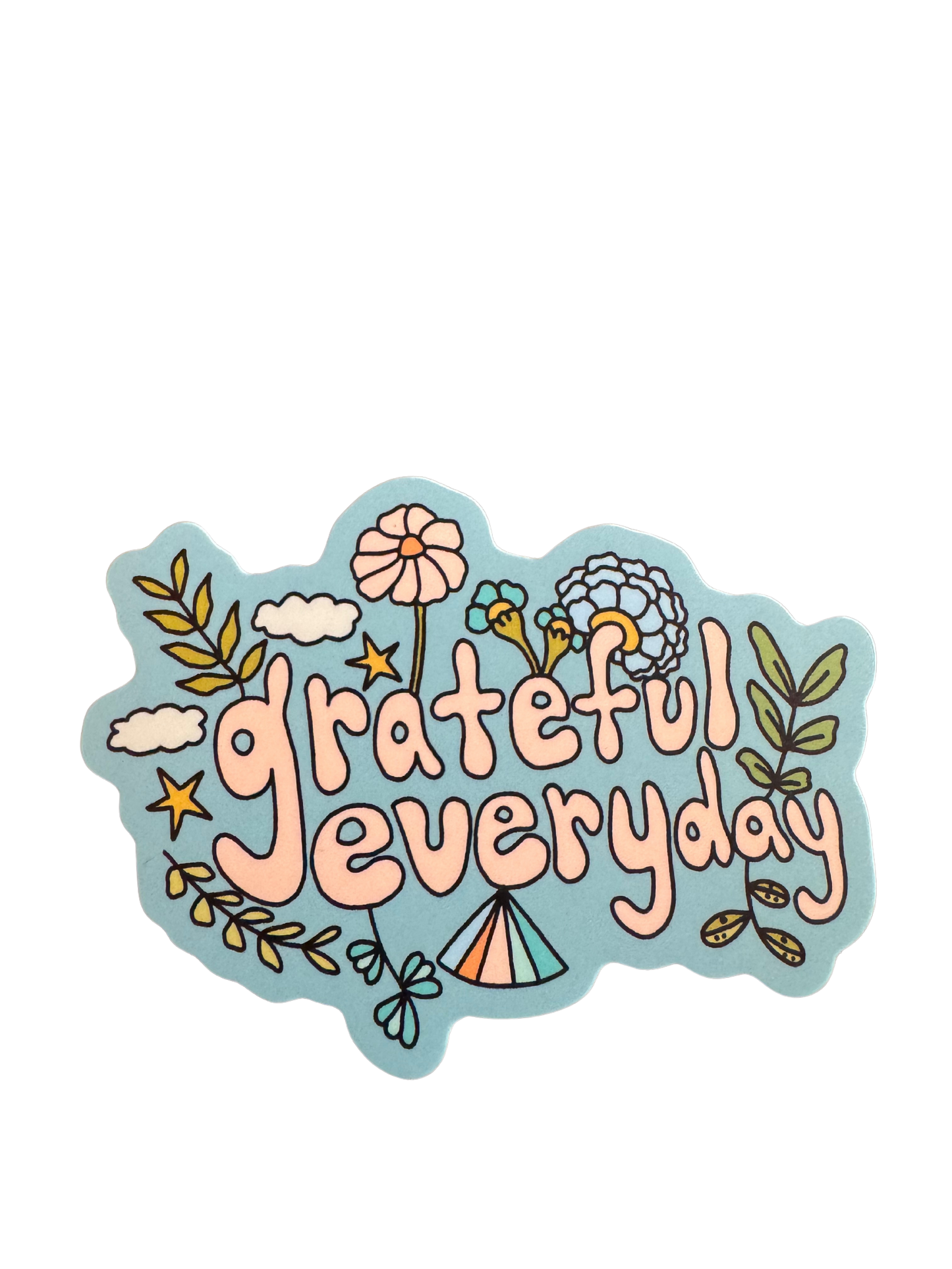 Grateful Everyday Sticker