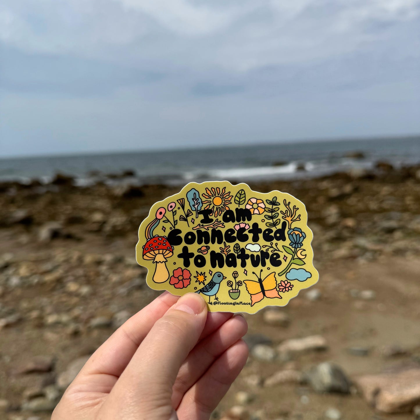 Connected to Nature Sticker