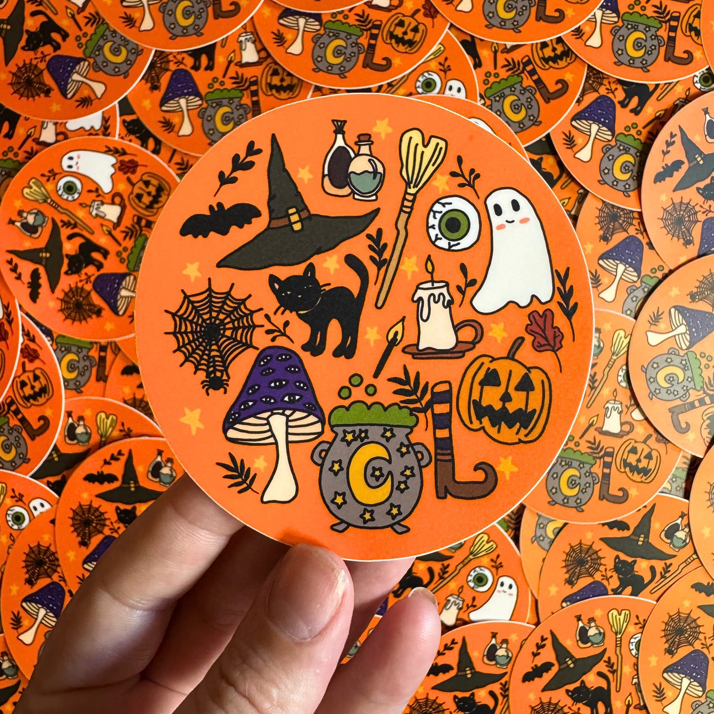 Halloween Vibes Sticker