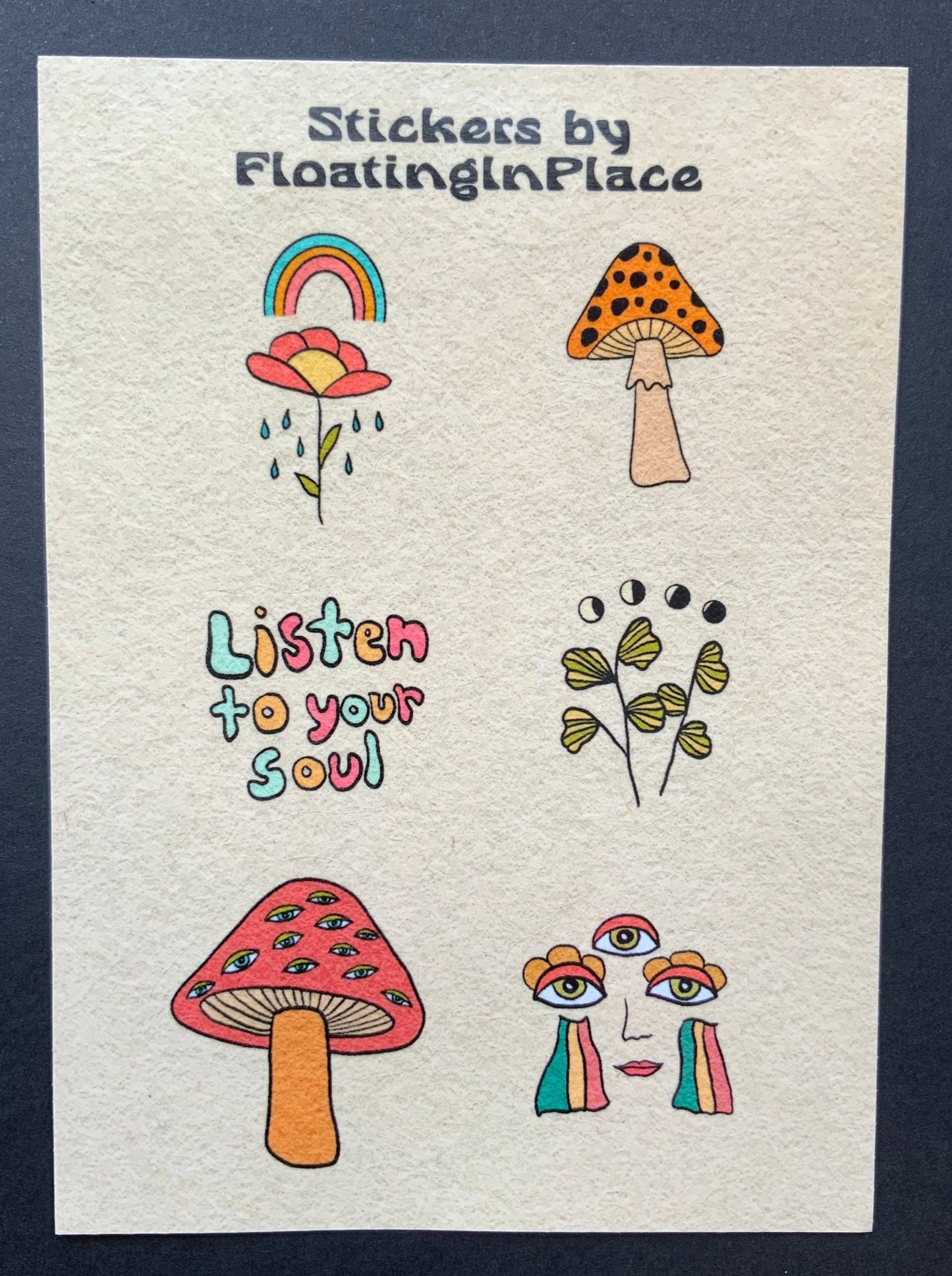 Funky Sticker Sheet