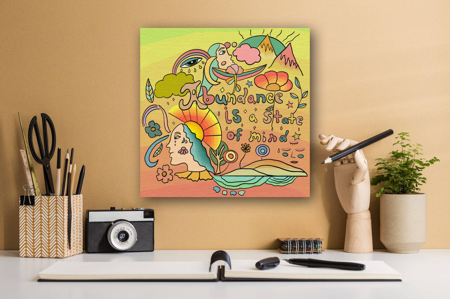 Abundance Is A State Of Mind Print