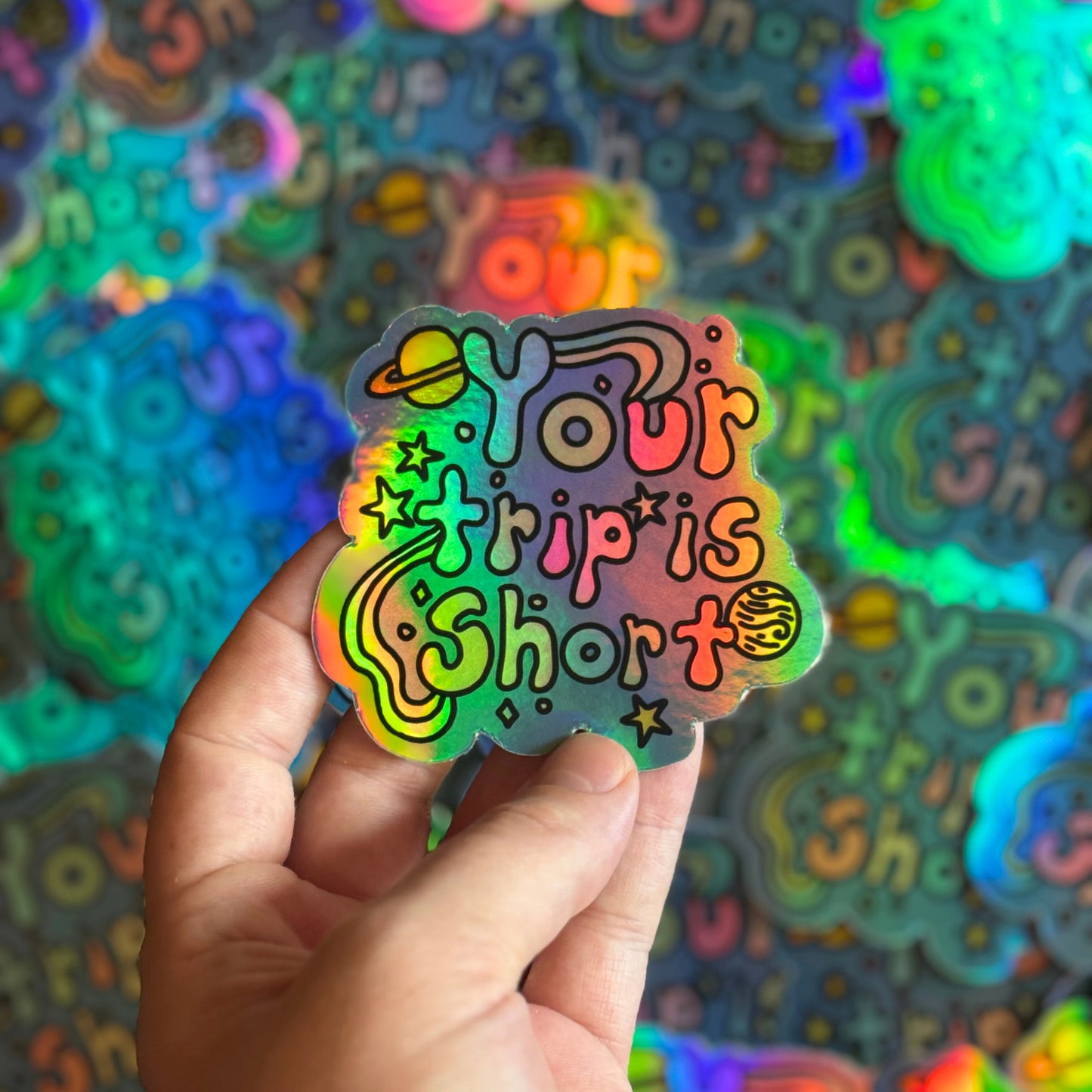Your Trip is Short, Phish Sticker