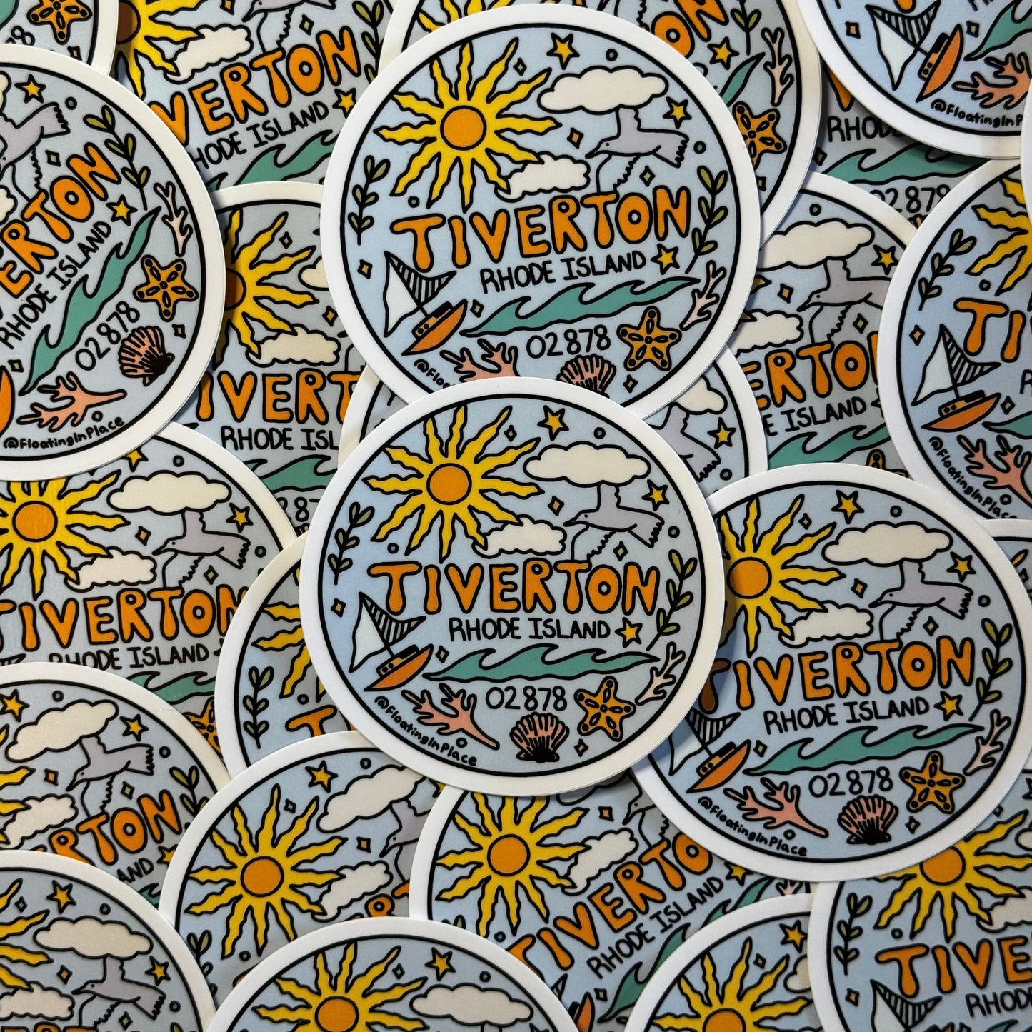 Tiverton Rhode Island Sticker