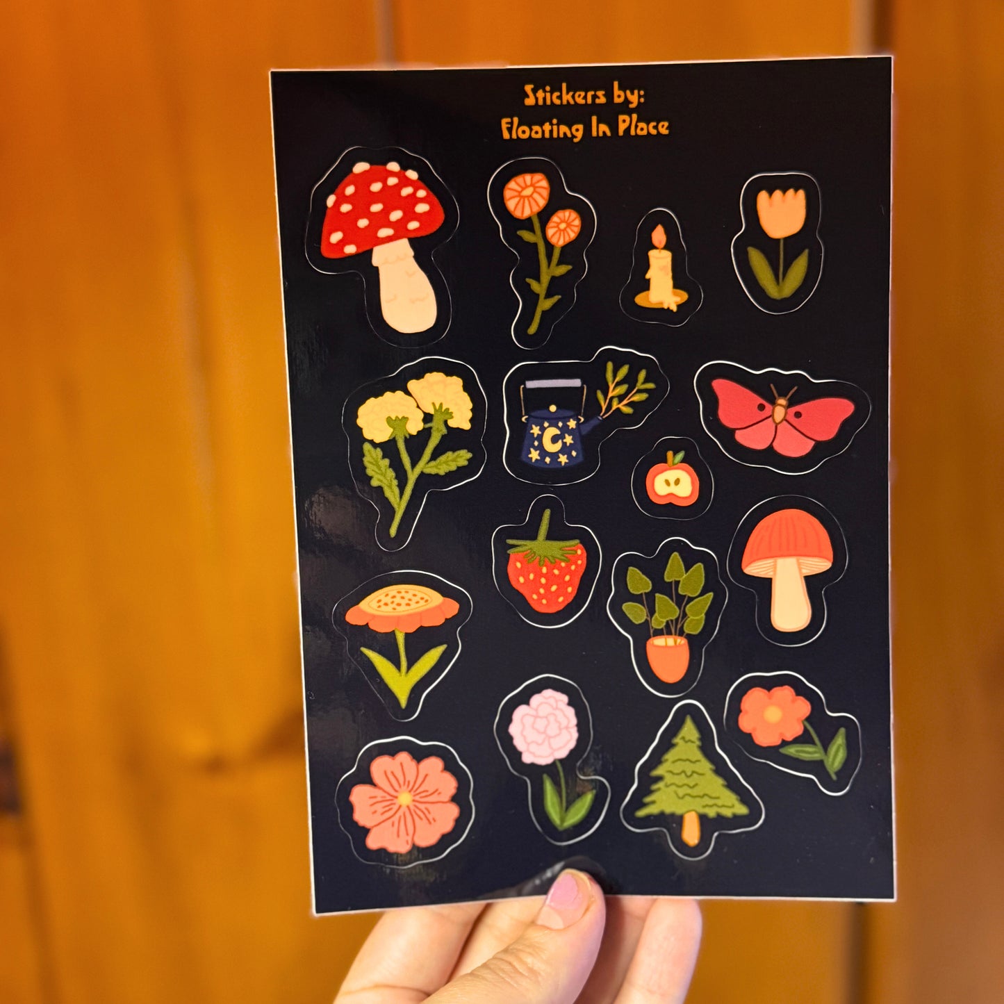 Whimsical Cottagecore Sticker sheet