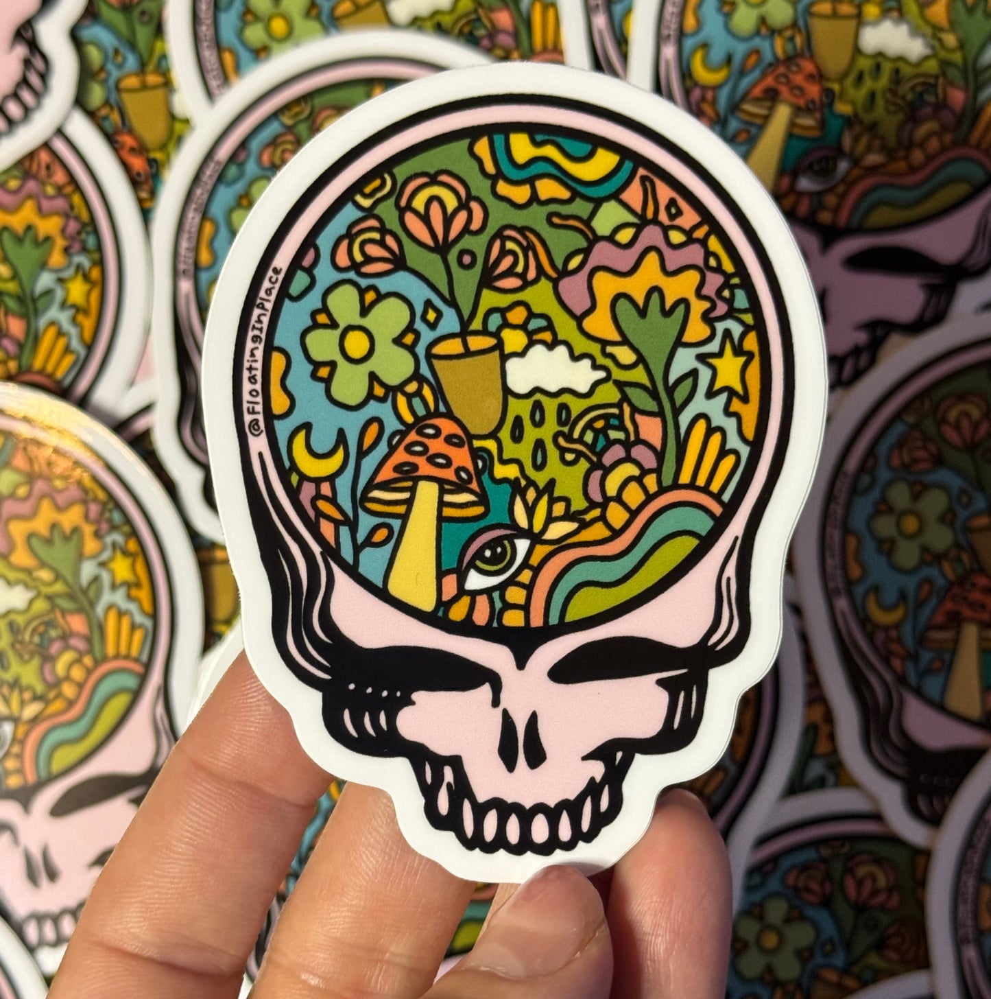 Funky Steal Your Sticker