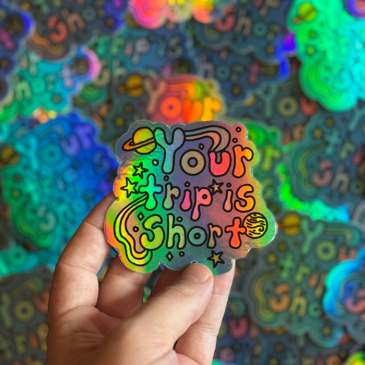 Your Trip is Short, Phish Sticker