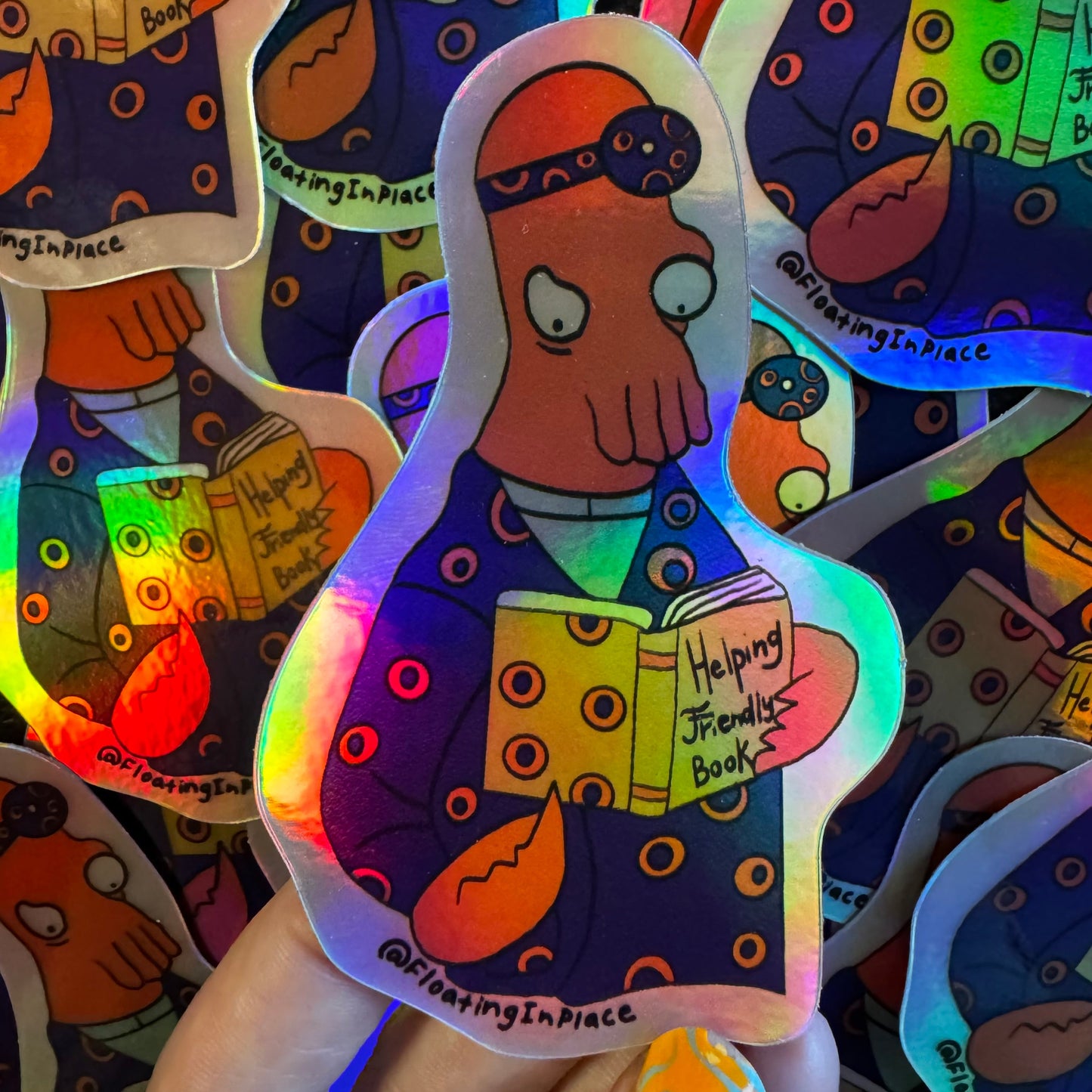 Zoidberg Phish Sticker