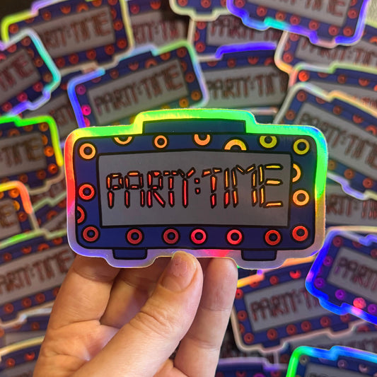 Party Time Phish Sticker