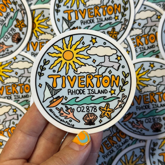 Tiverton Rhode Island Sticker