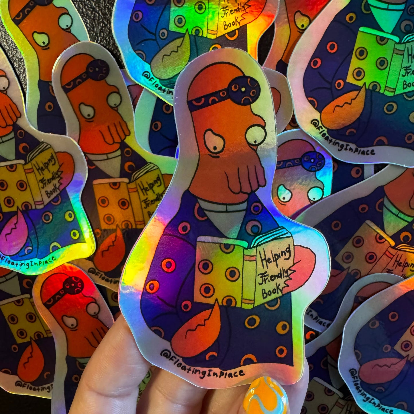 Zoidberg Phish Sticker