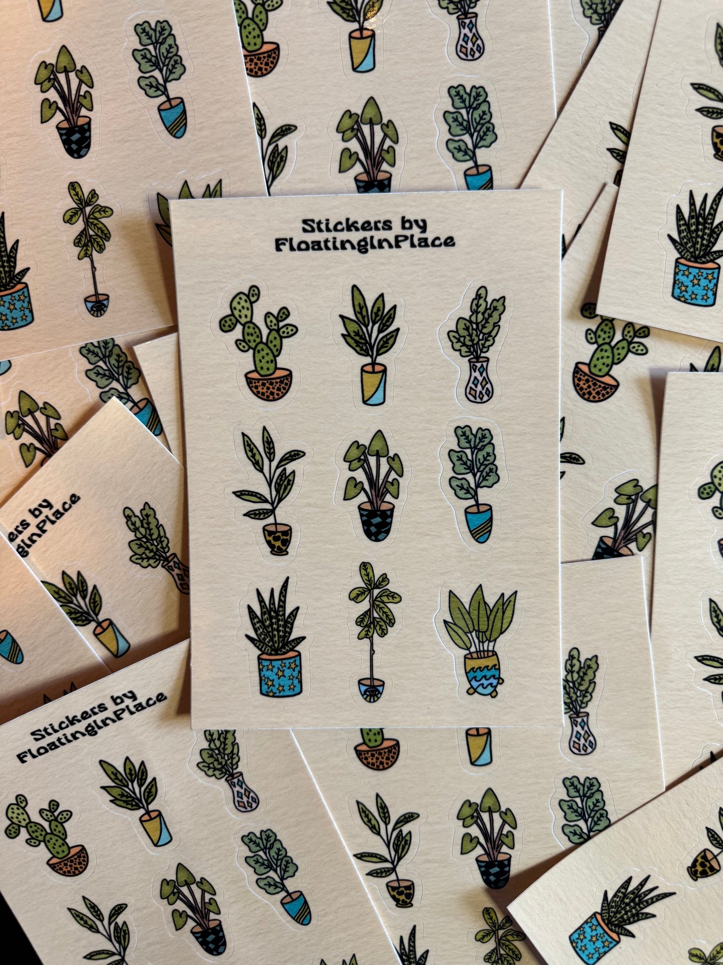 Groovy Plants Sticker Sheet
