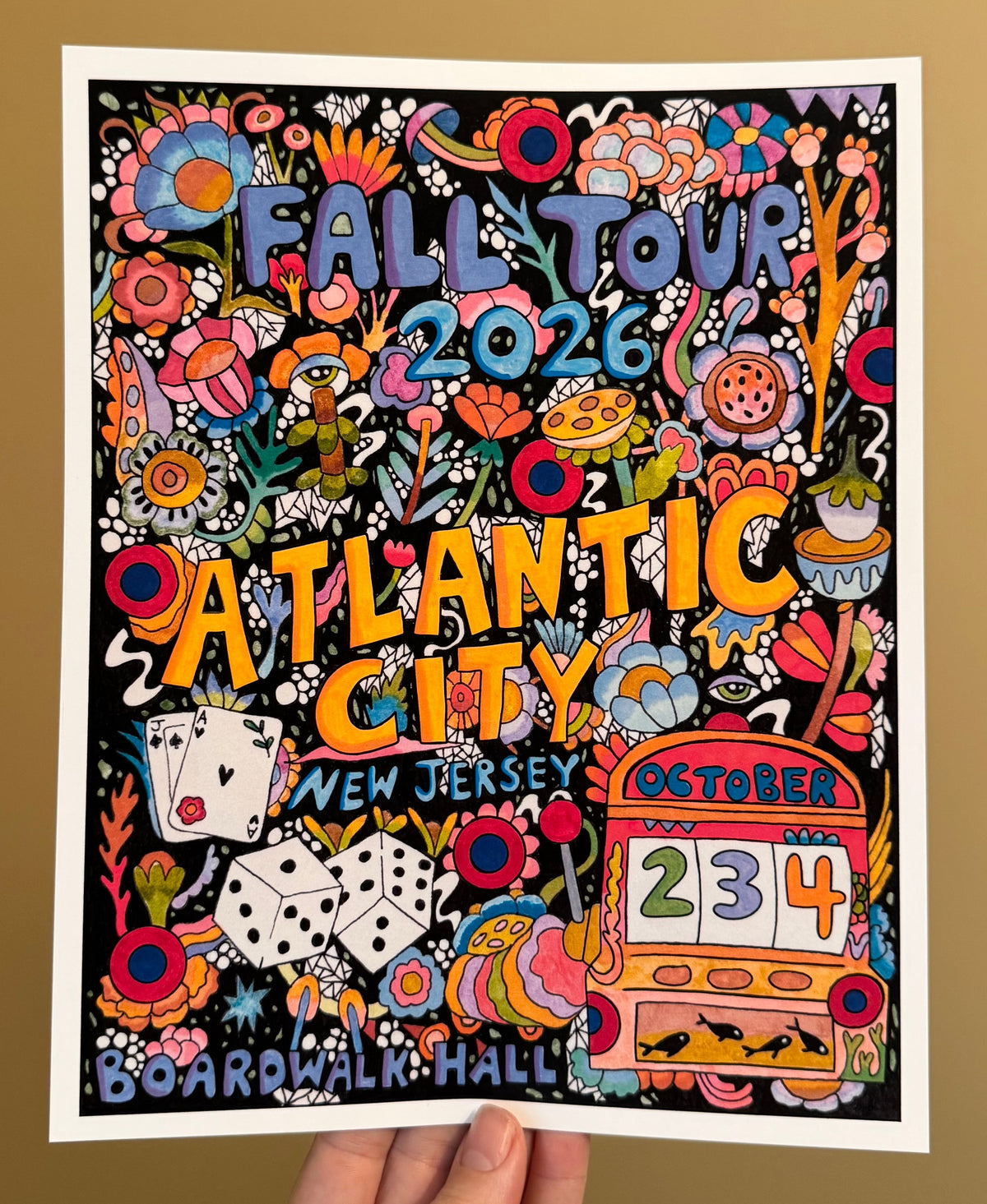 Phish Atlantic City Poster