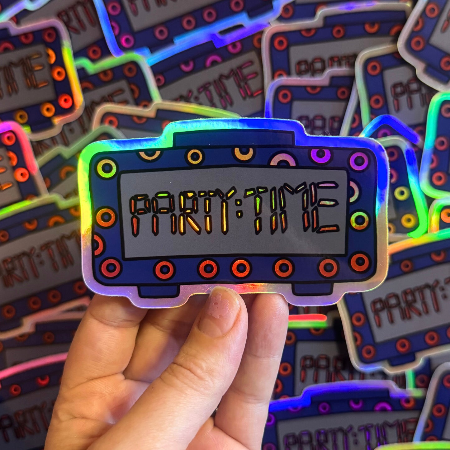 Party Time Phish Sticker