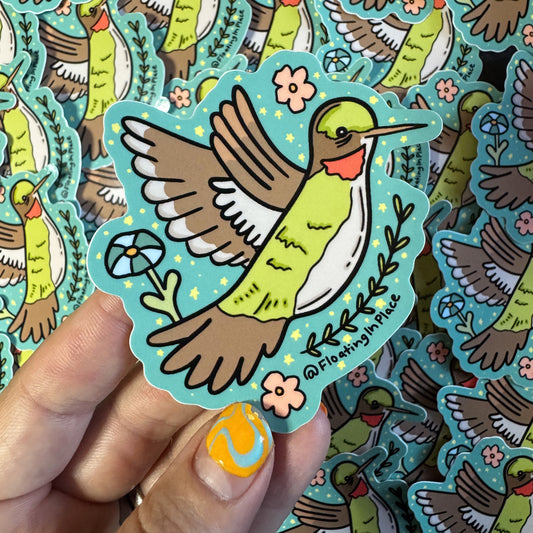 Hummingbird Sticker