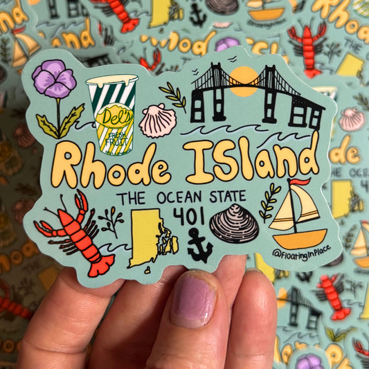 Rhode Island Sticker