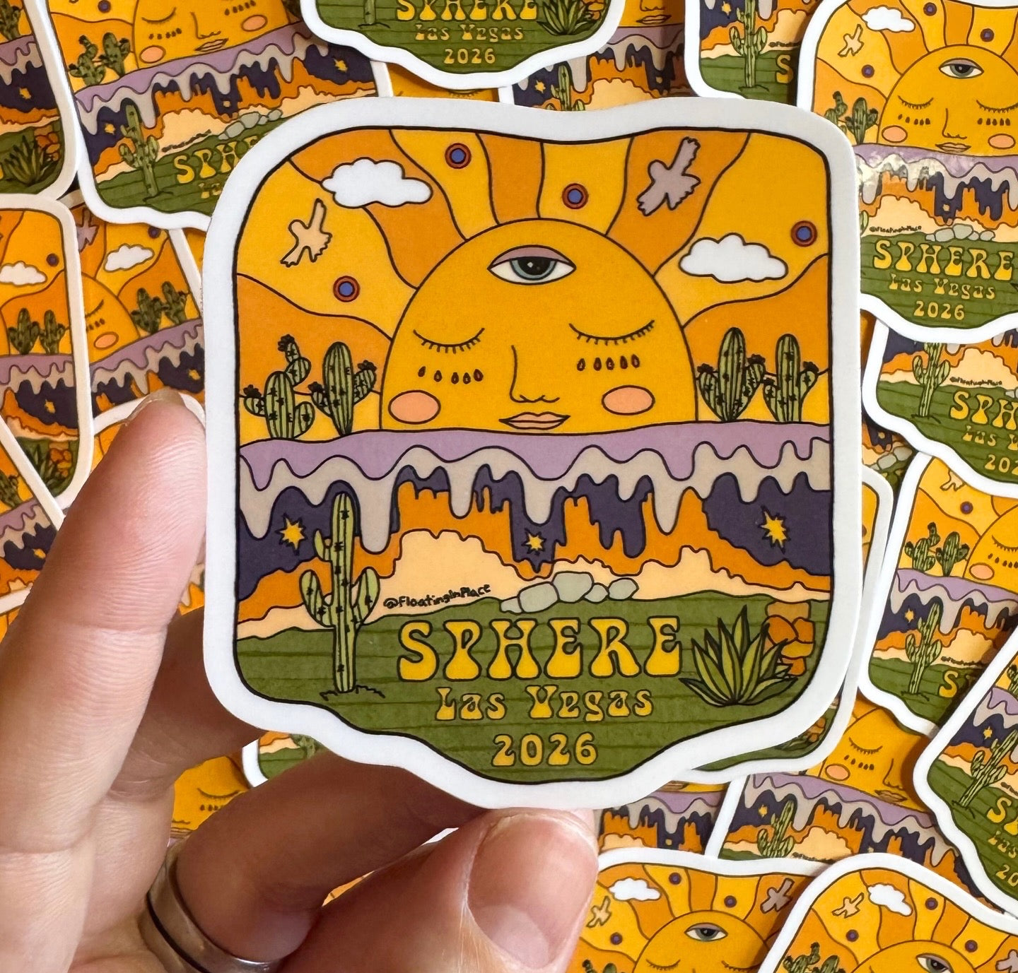 Phish Sphere Sticker