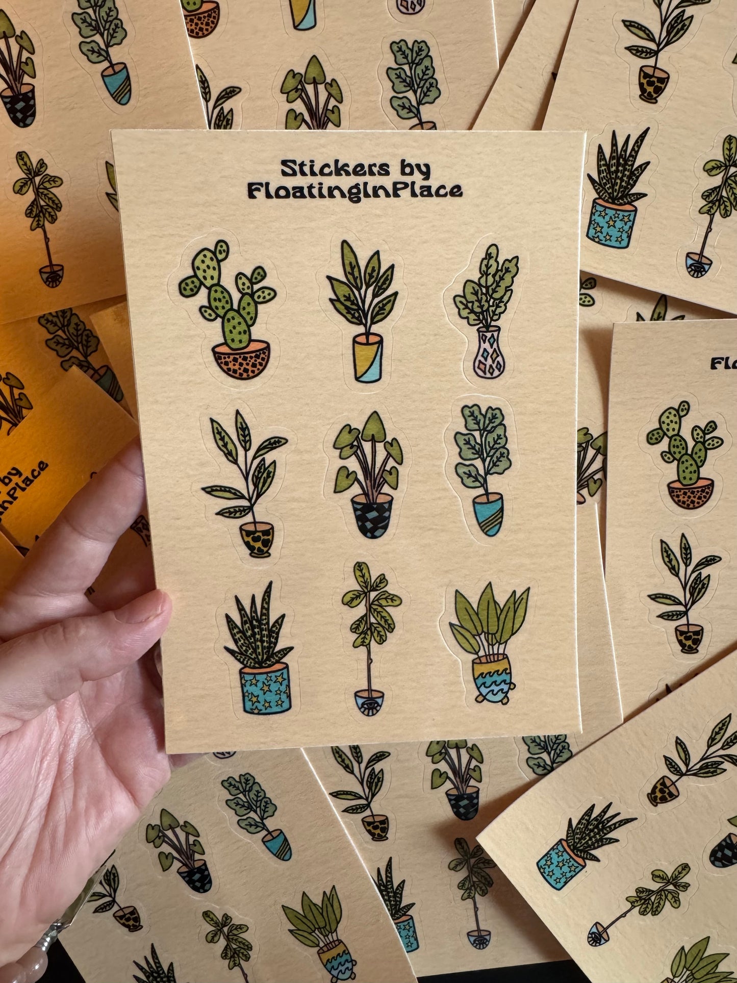 Groovy Plants Sticker Sheet