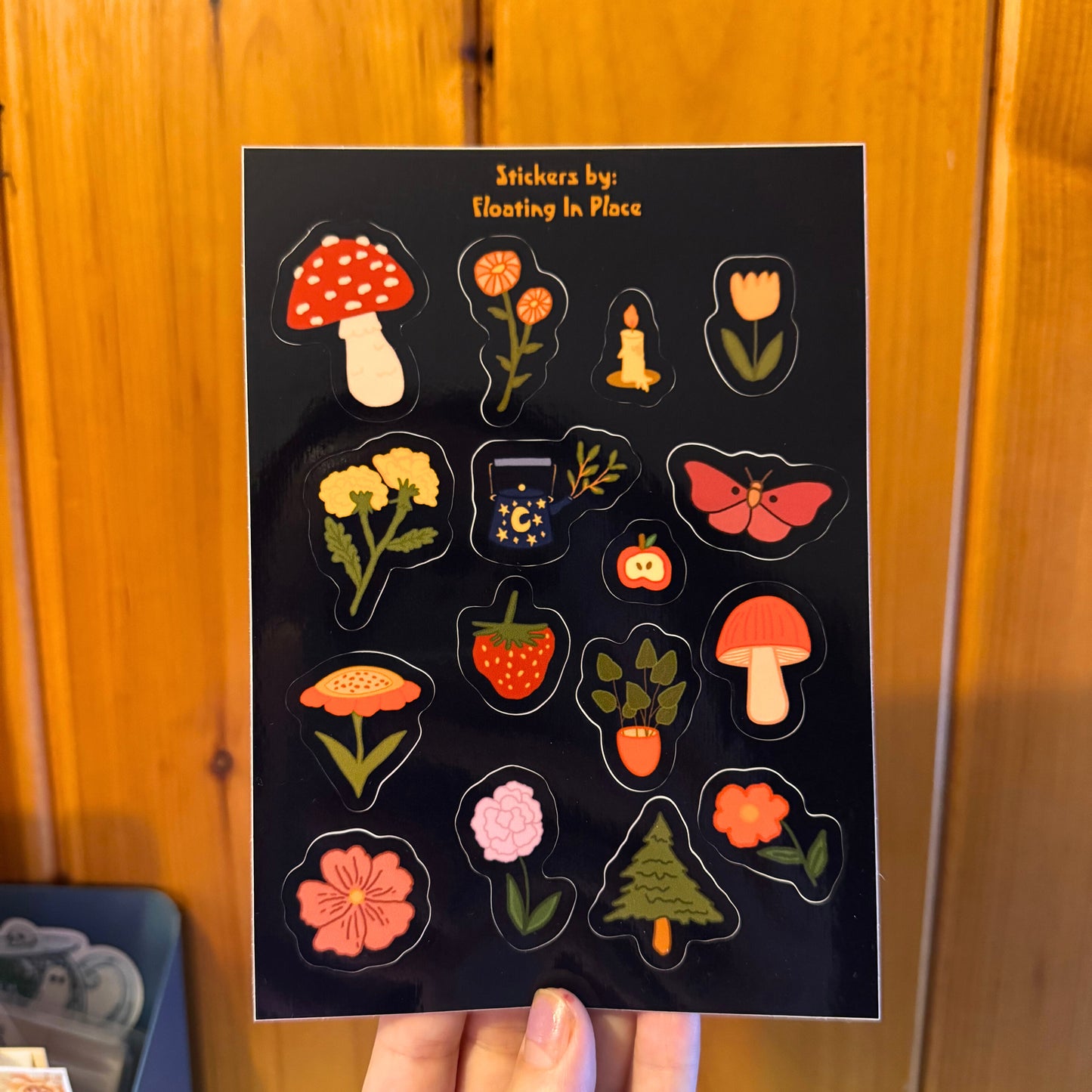 Whimsical Cottagecore Sticker sheet