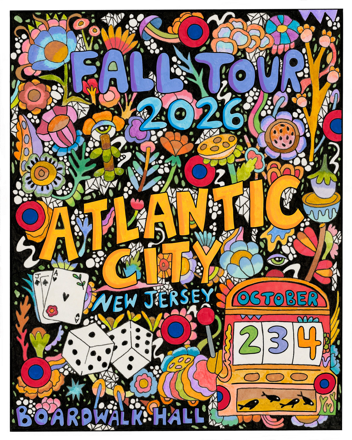 Phish Atlantic City Poster