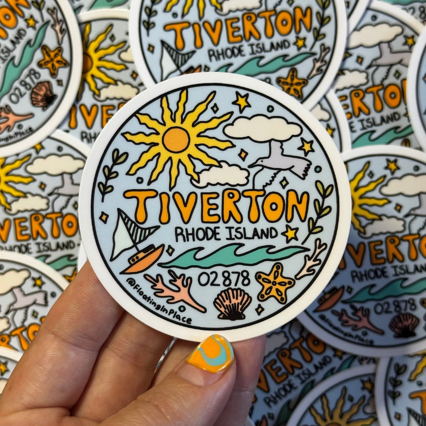 Tiverton Rhode Island Sticker