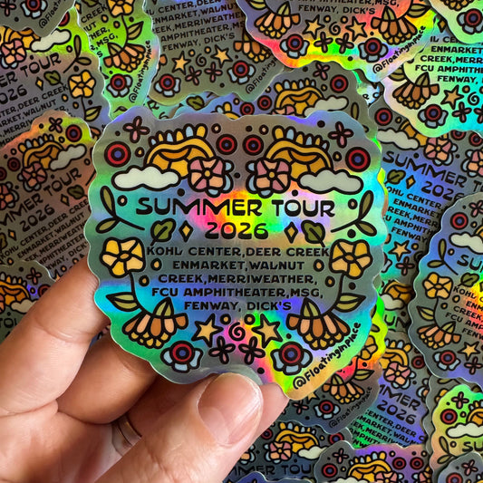 Phish Holographic Summer Tour 2026 Sticker