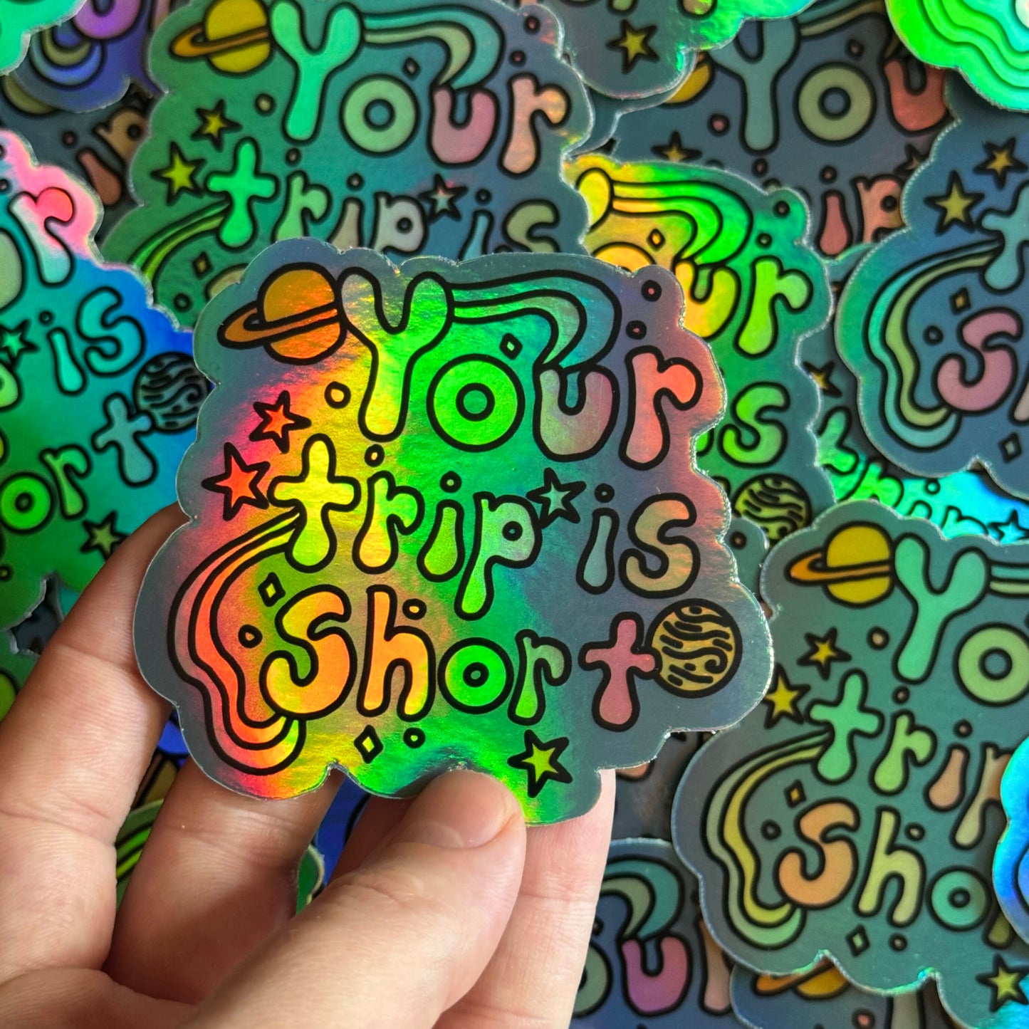 Your Trip is Short, Phish Sticker