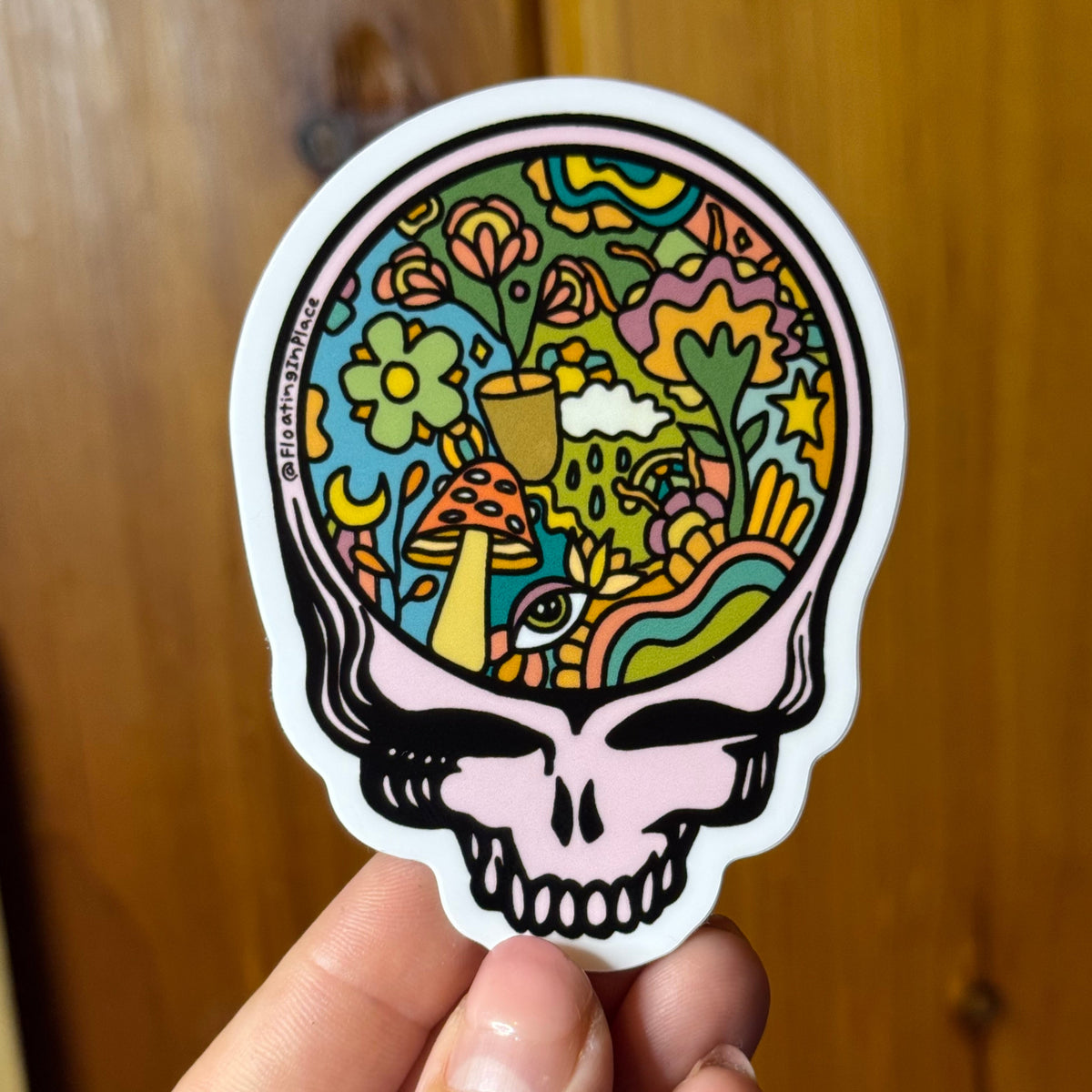 Funky Steal Your Sticker
