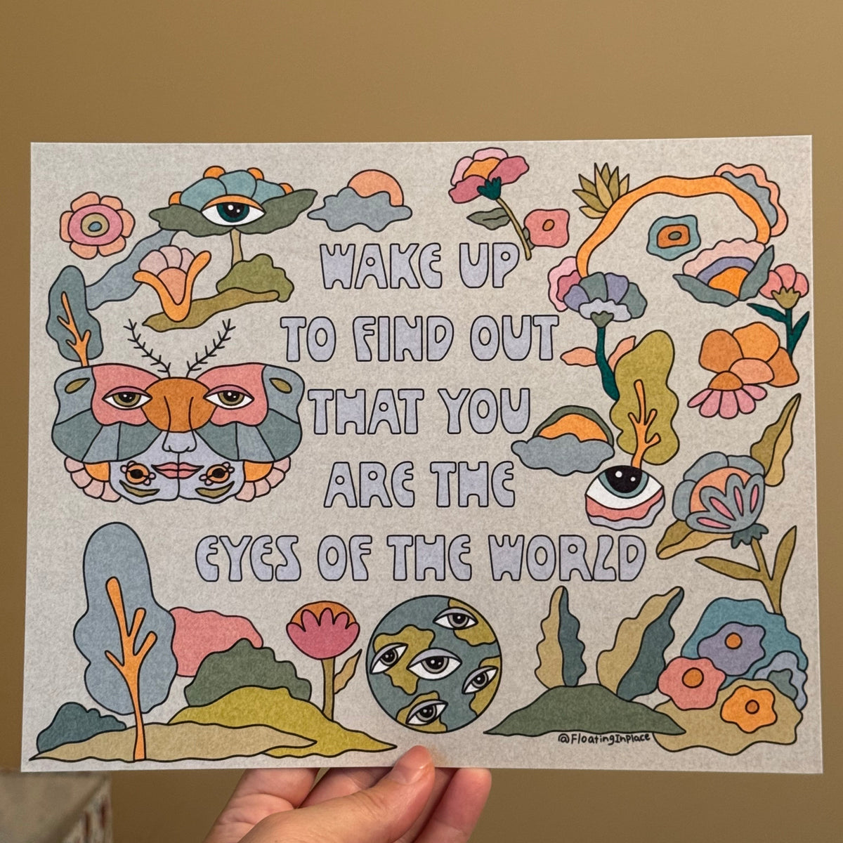 Eyes of the World Print