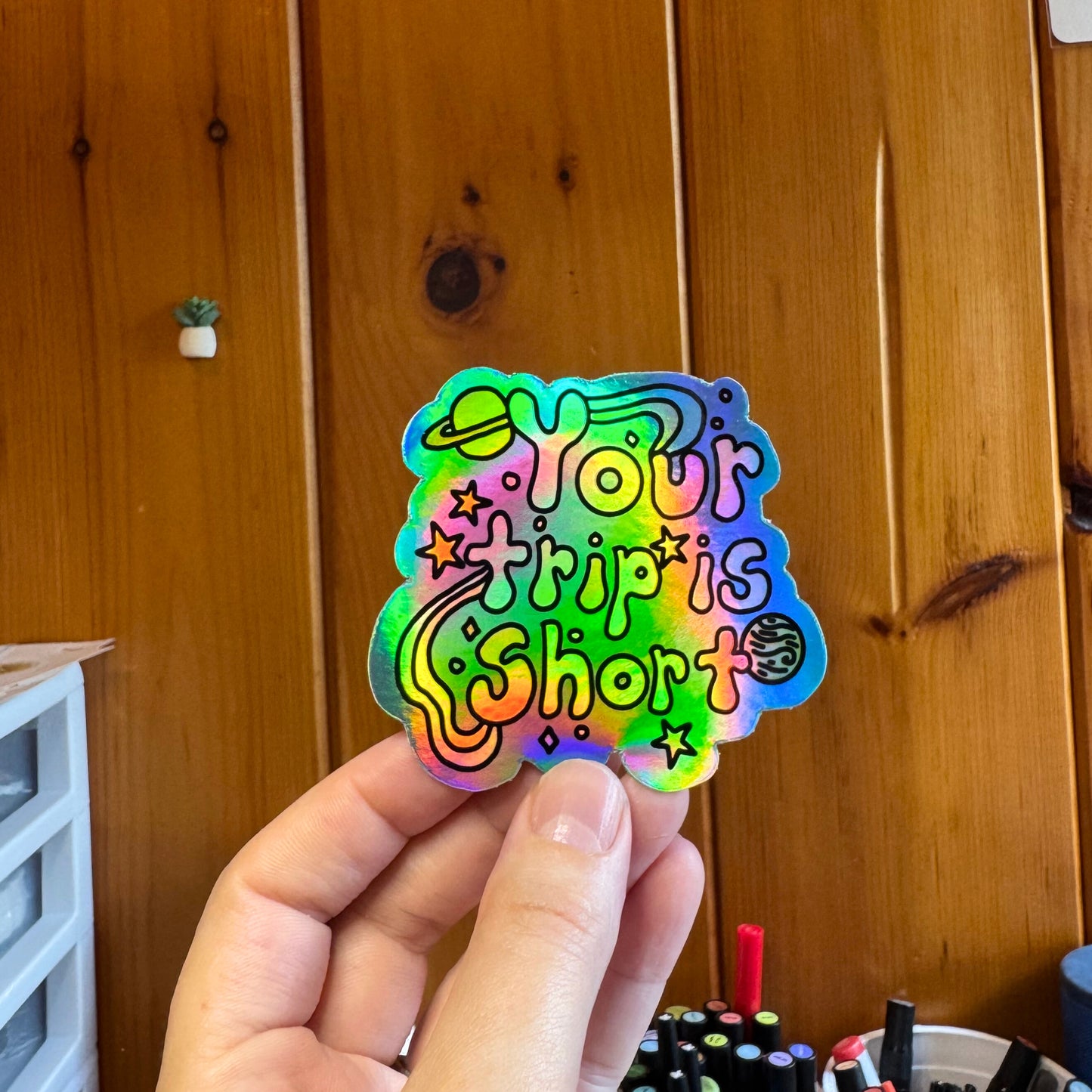 Your Trip is Short, Phish Sticker