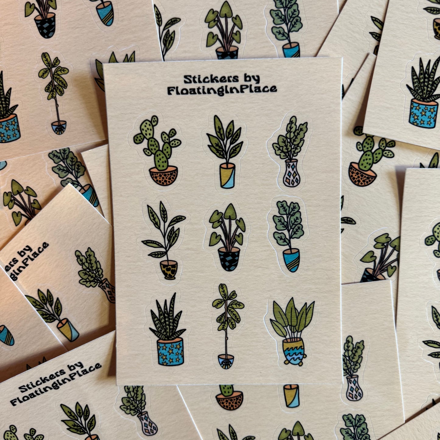 Groovy Plants Sticker Sheet