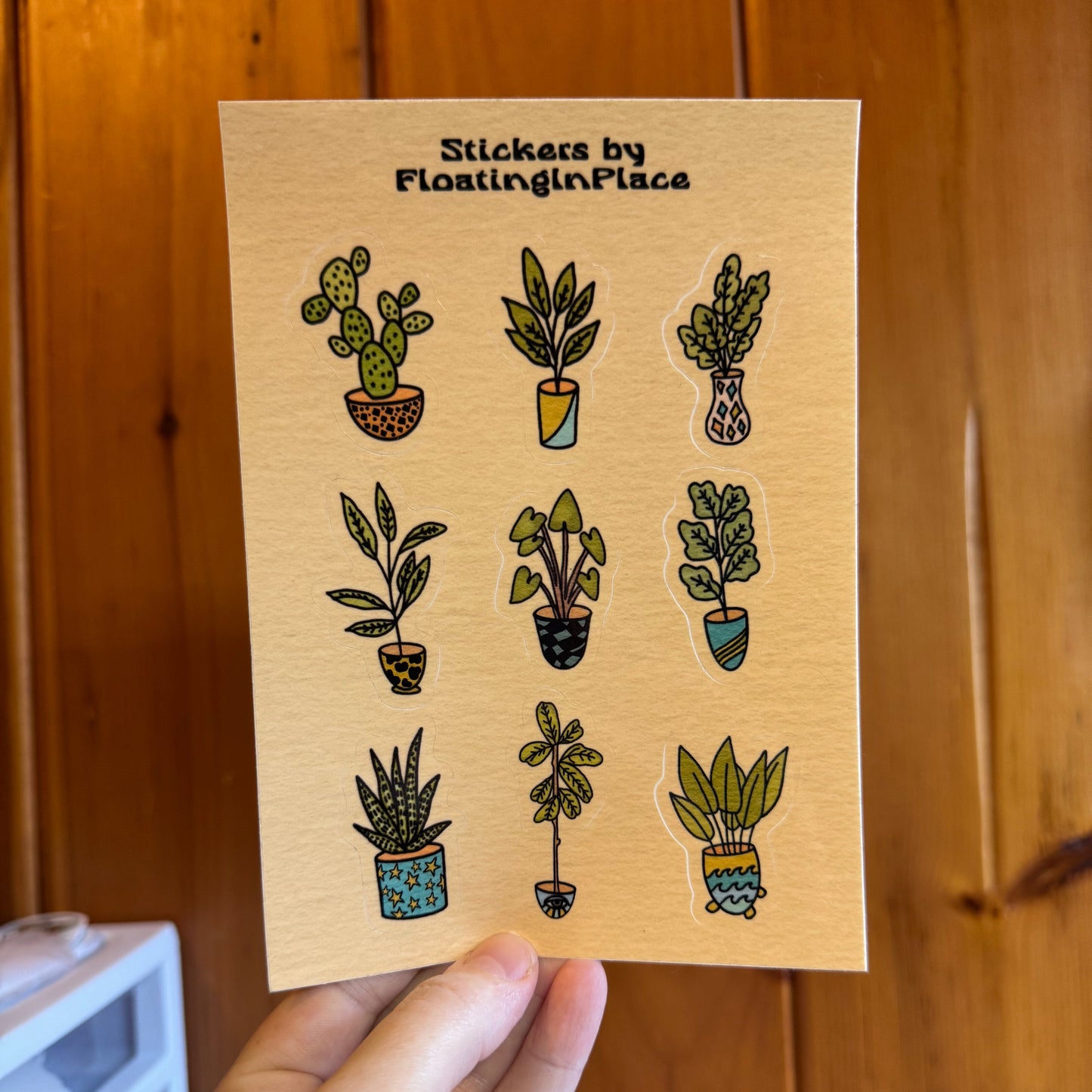 Groovy Plants Sticker Sheet