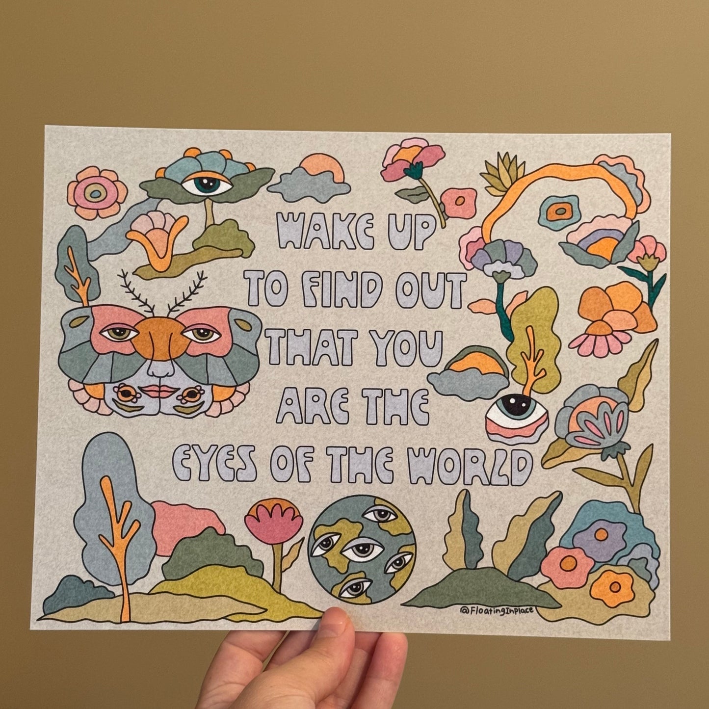 Eyes of the World Print