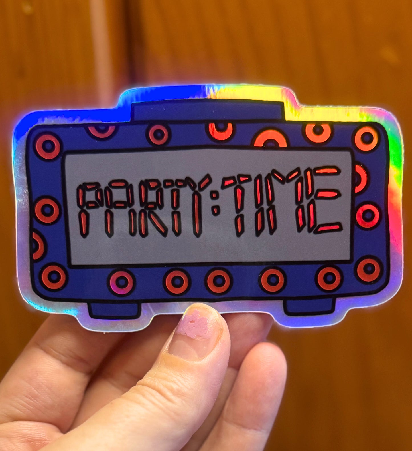 Party Time Phish Sticker