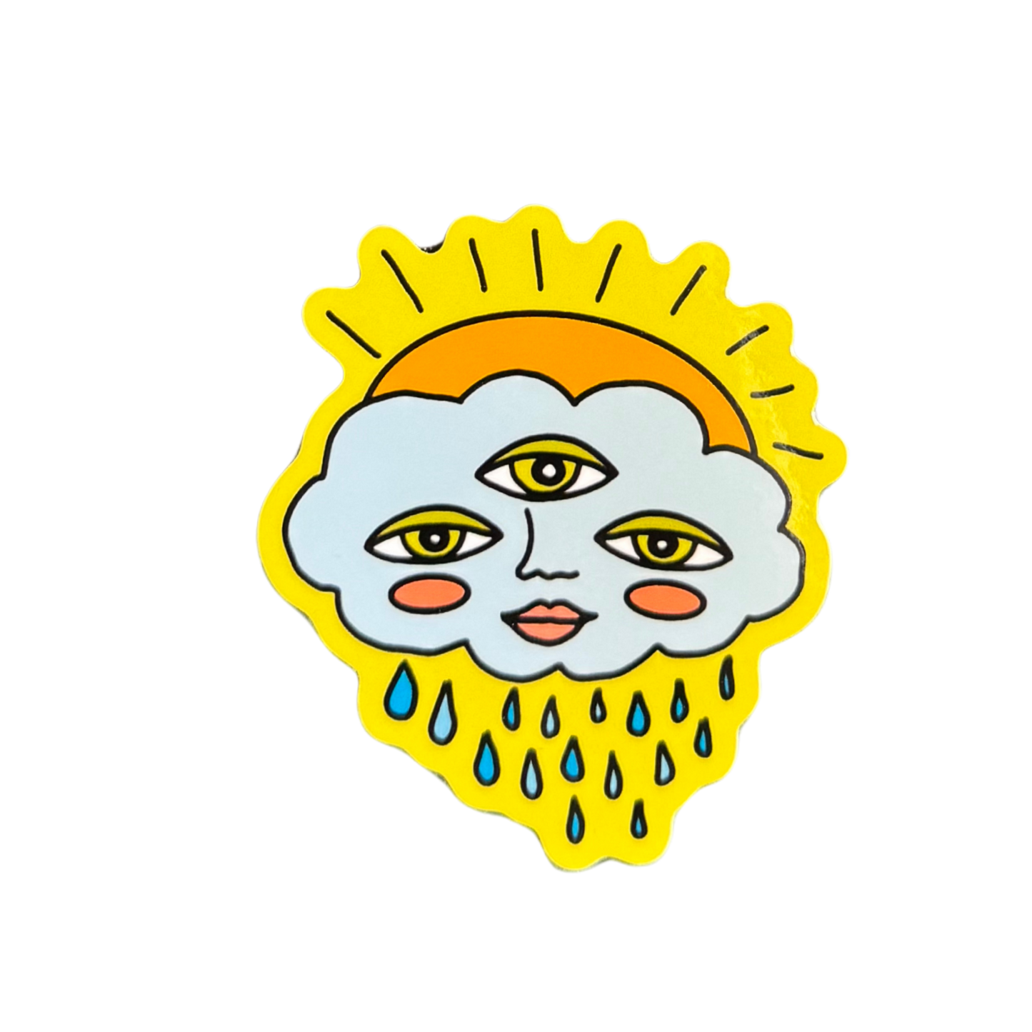 Cute Cloud Sticker