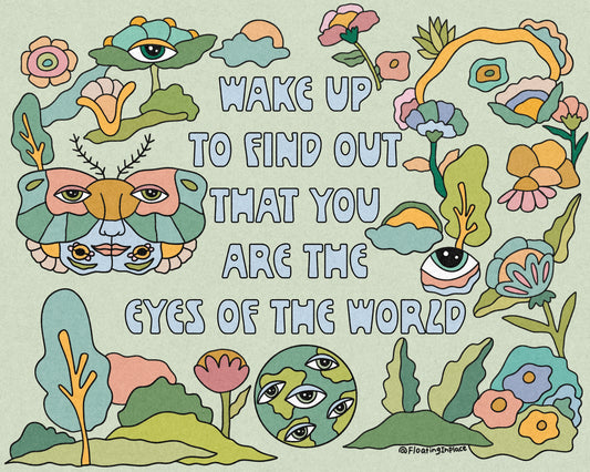 Eyes of the World Print