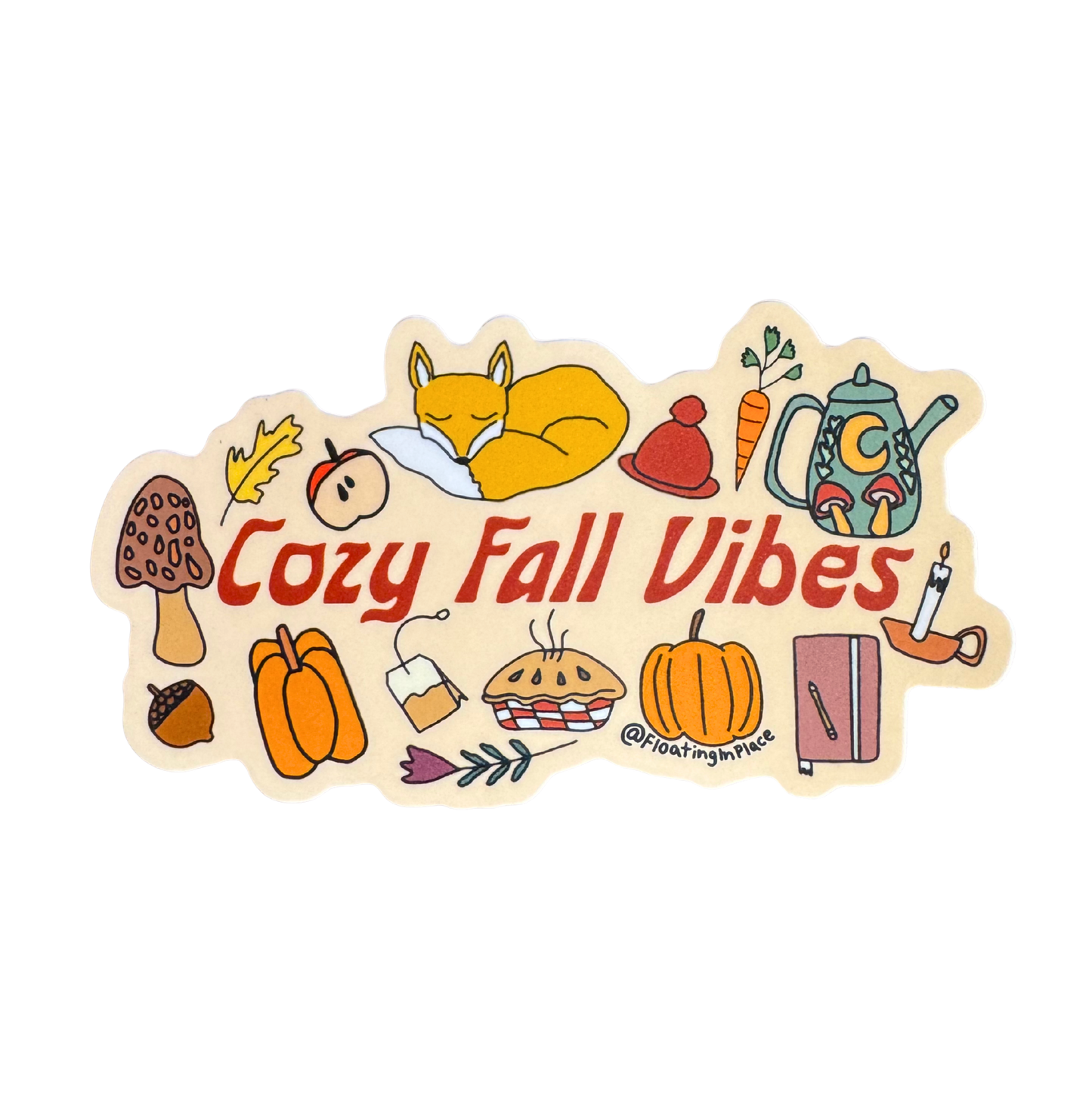 Cozy Fall Vibes Sticker