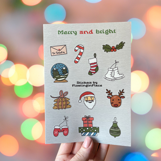 Christmas Sticker Sheet