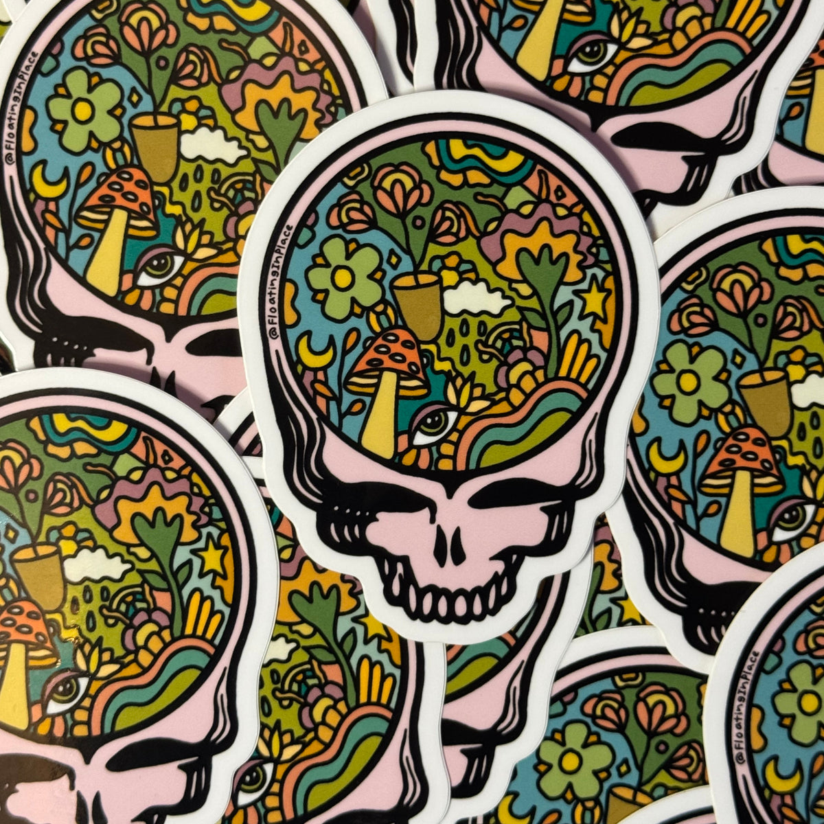 Funky Steal Your Sticker