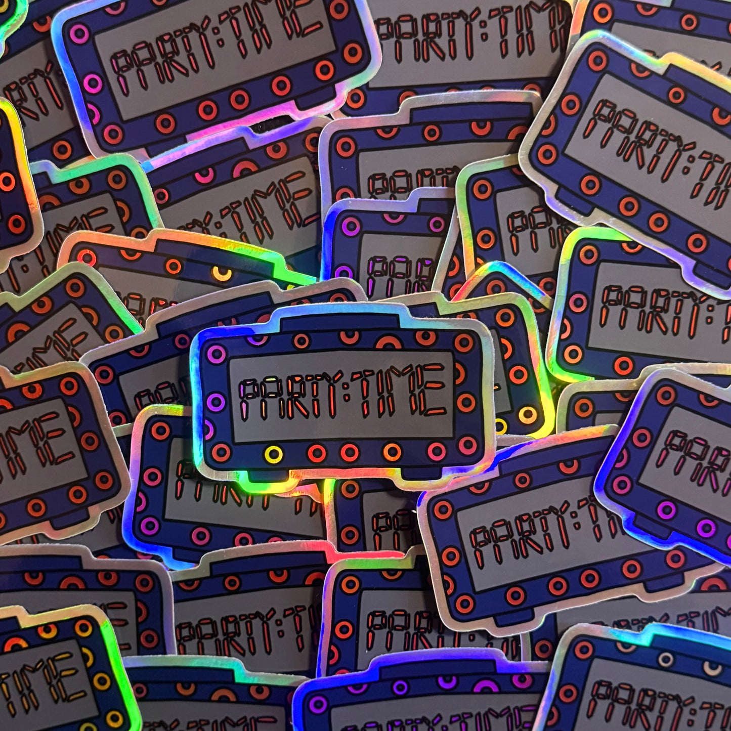 Party Time Phish Sticker