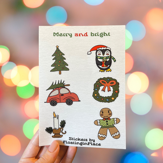 Festive Sticker Sheet