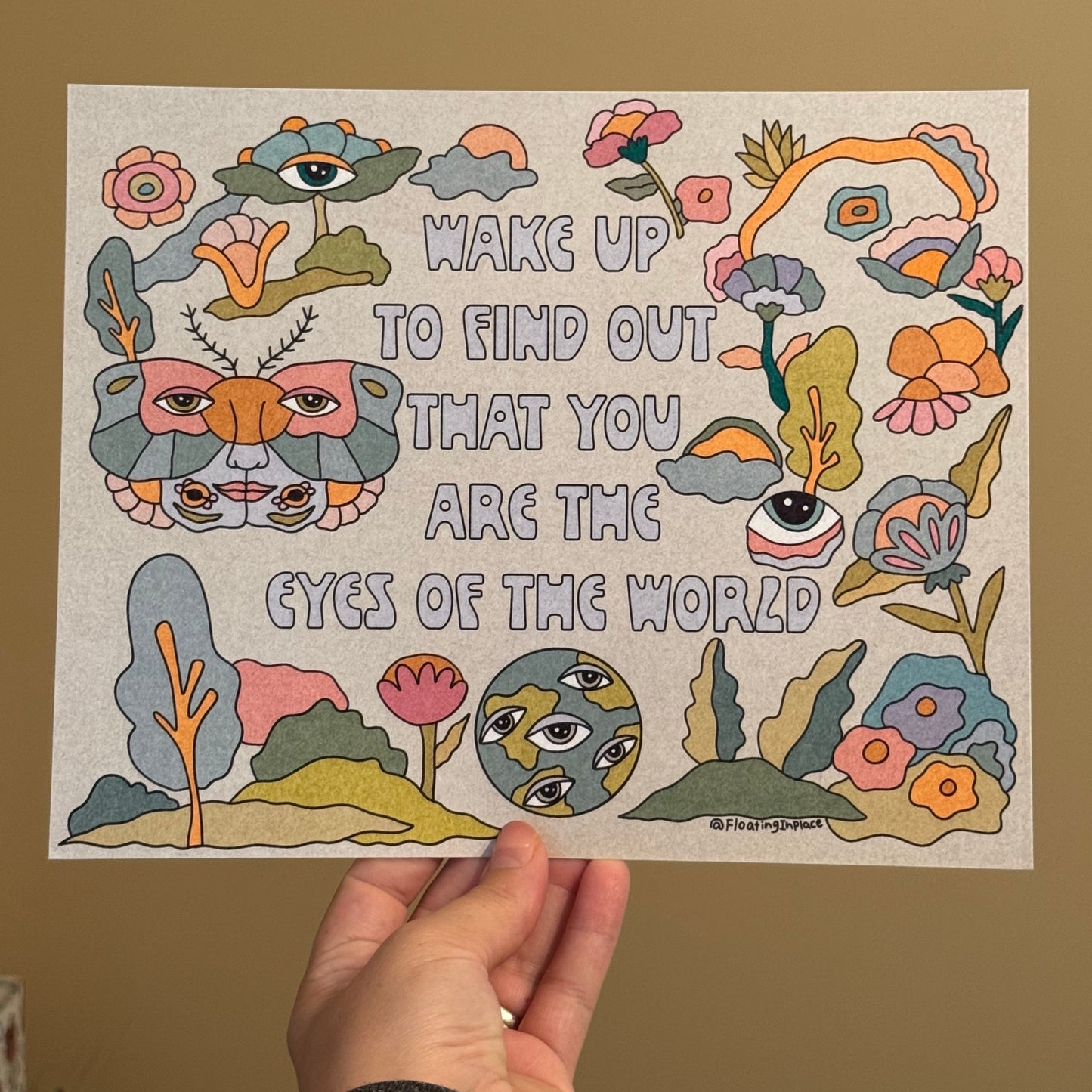 Eyes of the World Print