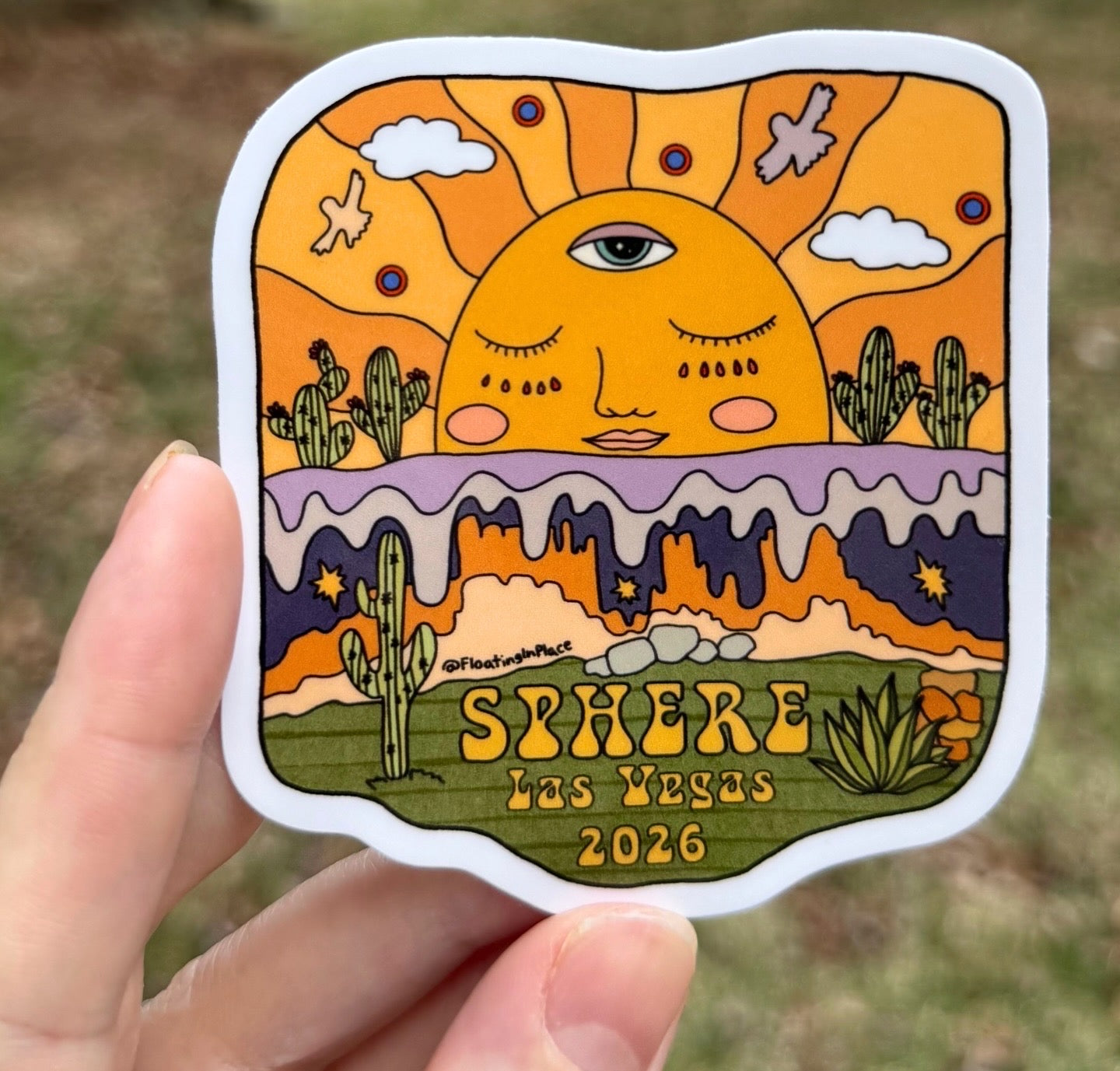 Phish Sphere Sticker
