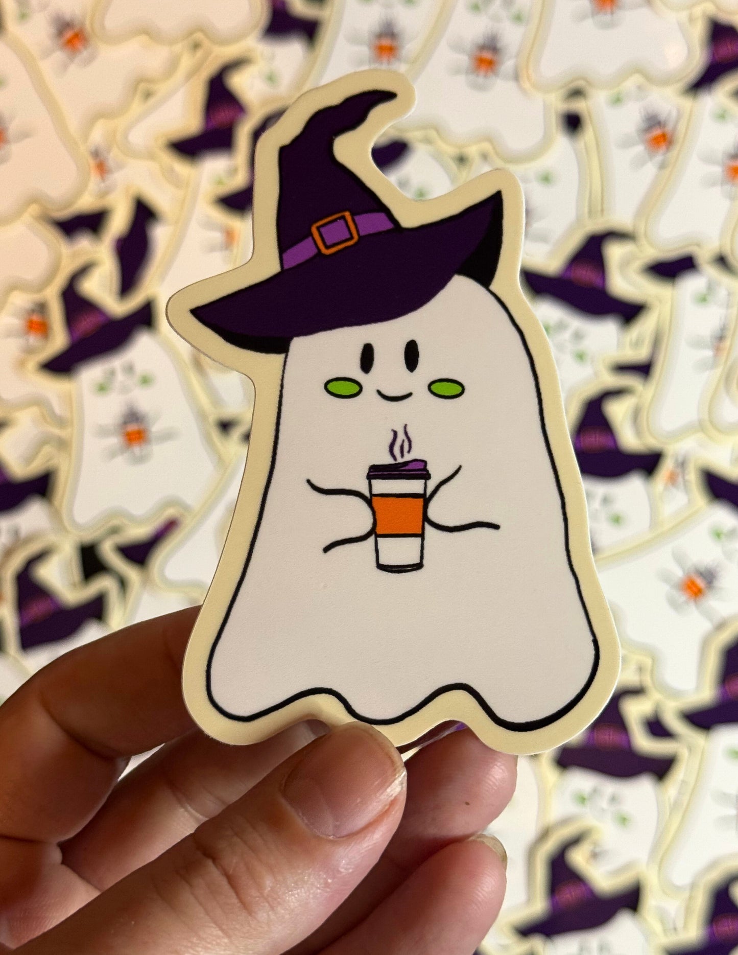 Cute Ghost Sticker