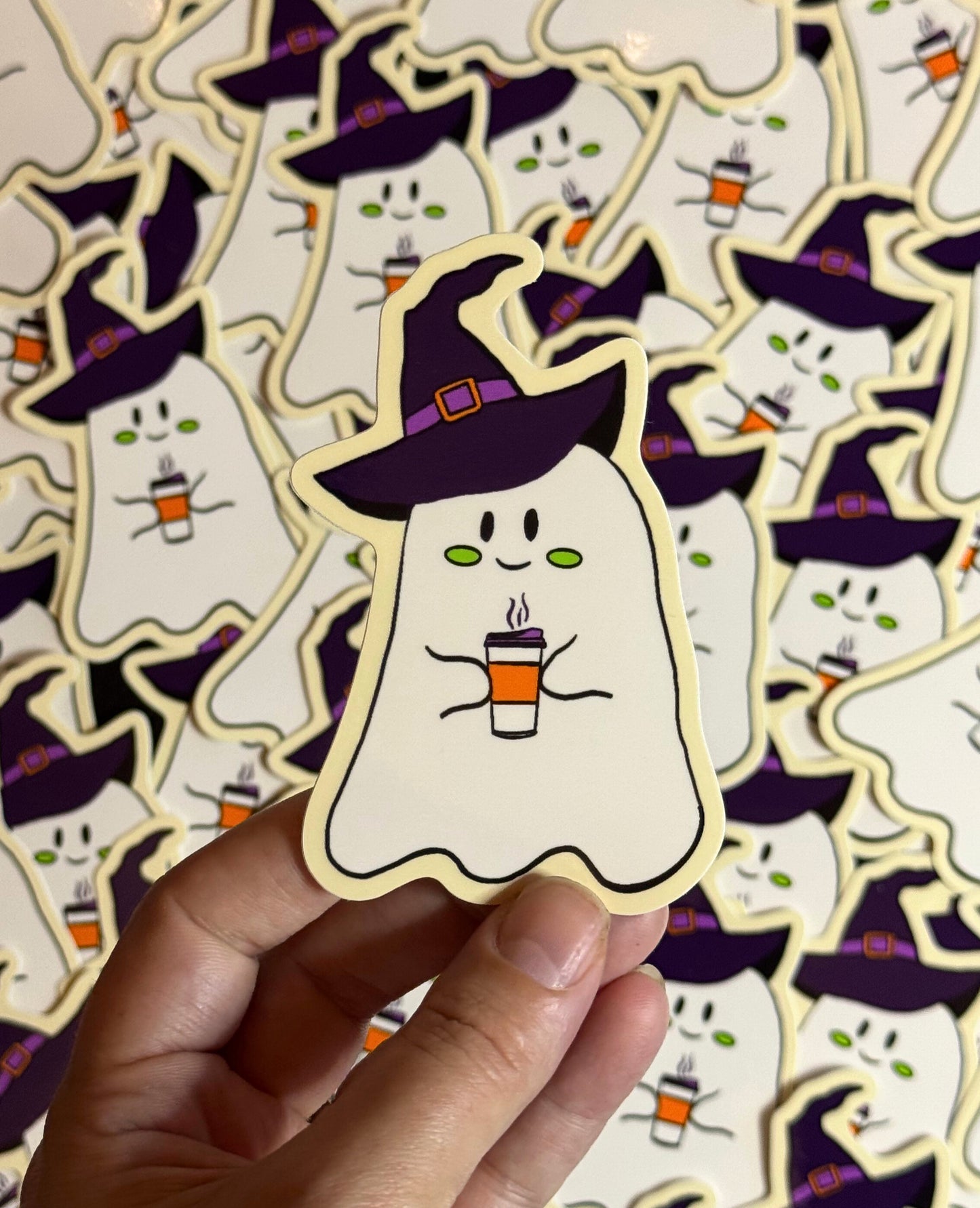 Cute Ghost Sticker